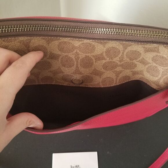 Coach Leather Saddle Crossbody - Picture 8 of 10